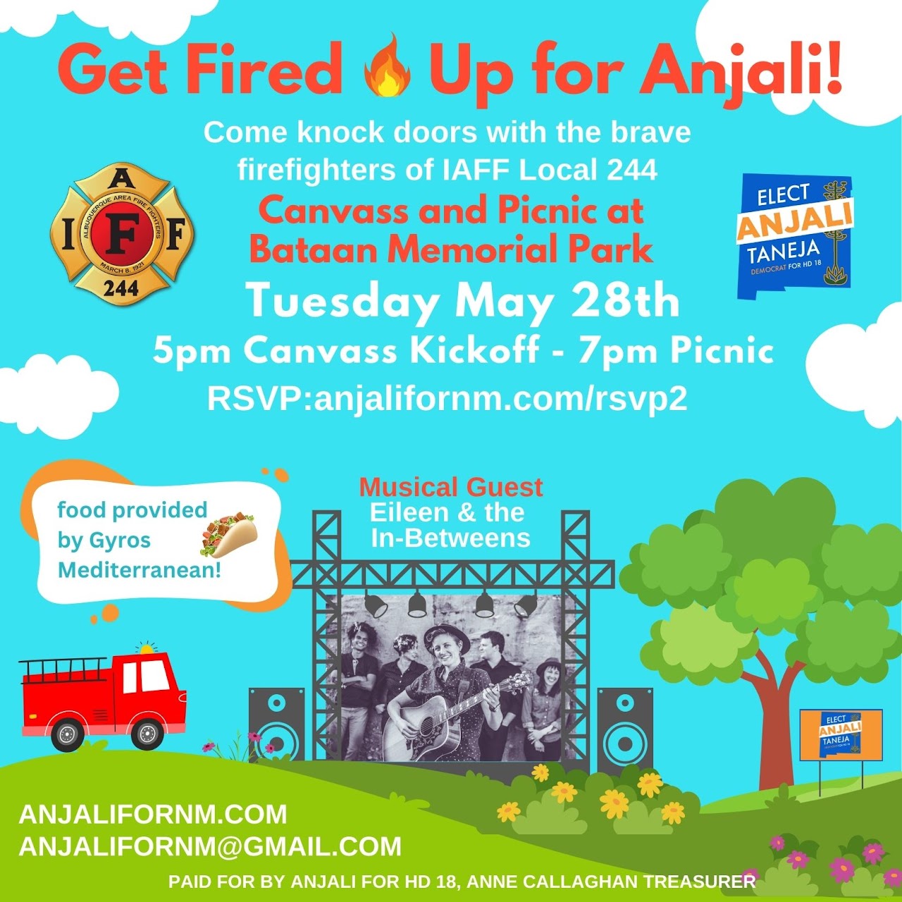 You are currently viewing Get Fired Up for Anjali!