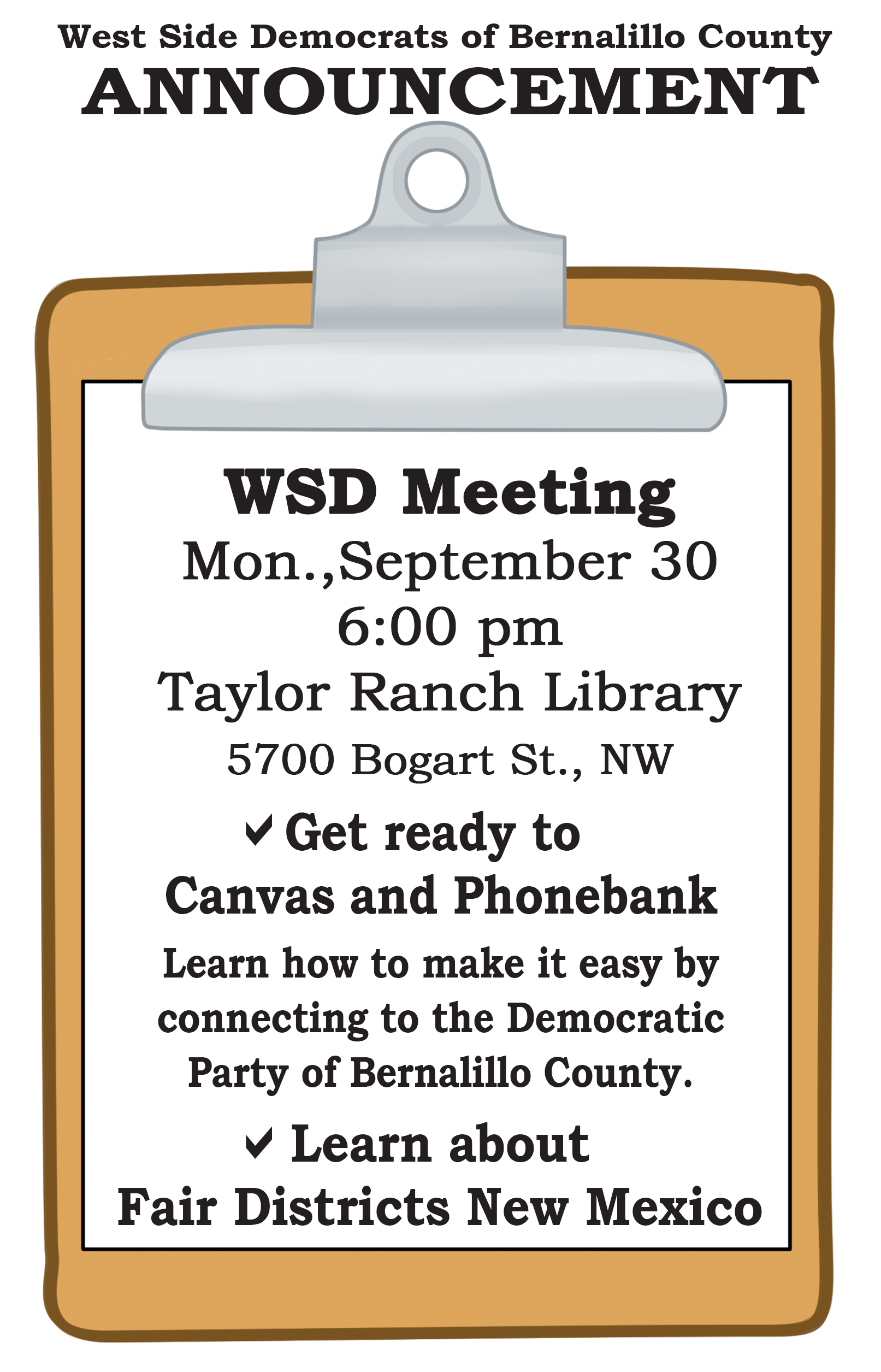 You are currently viewing West Side Dems September Meeting