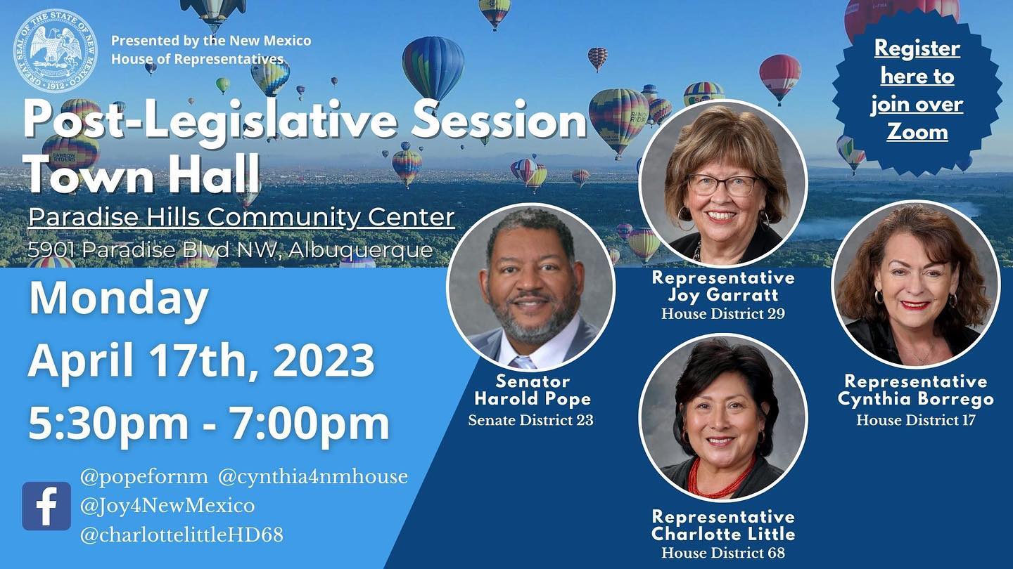 You are currently viewing NW Albuquerque Legislative Town Hall