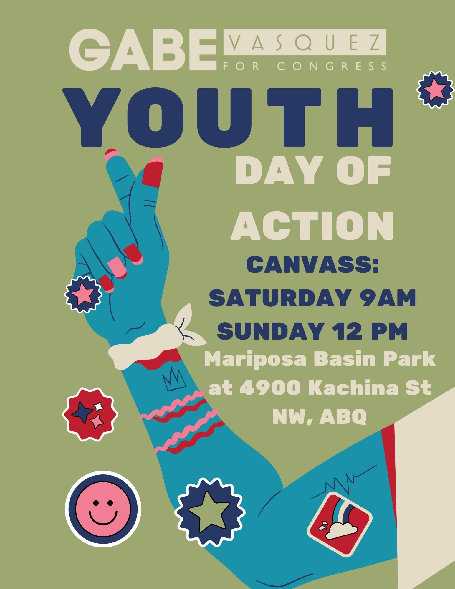 You are currently viewing Take your Kids to Canvass with Gabe Vasquez for Congress!