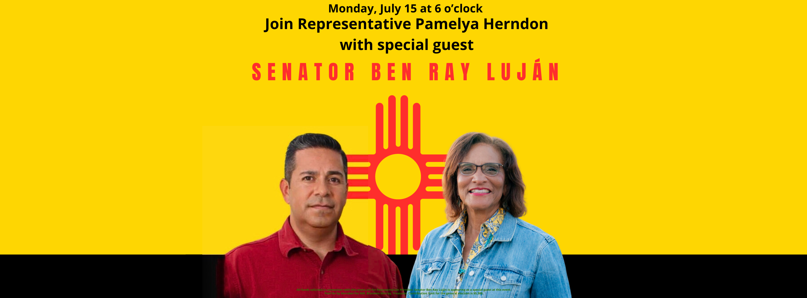 You are currently viewing Senator Ben Ray Luján and Rep. Pamelya Herndon