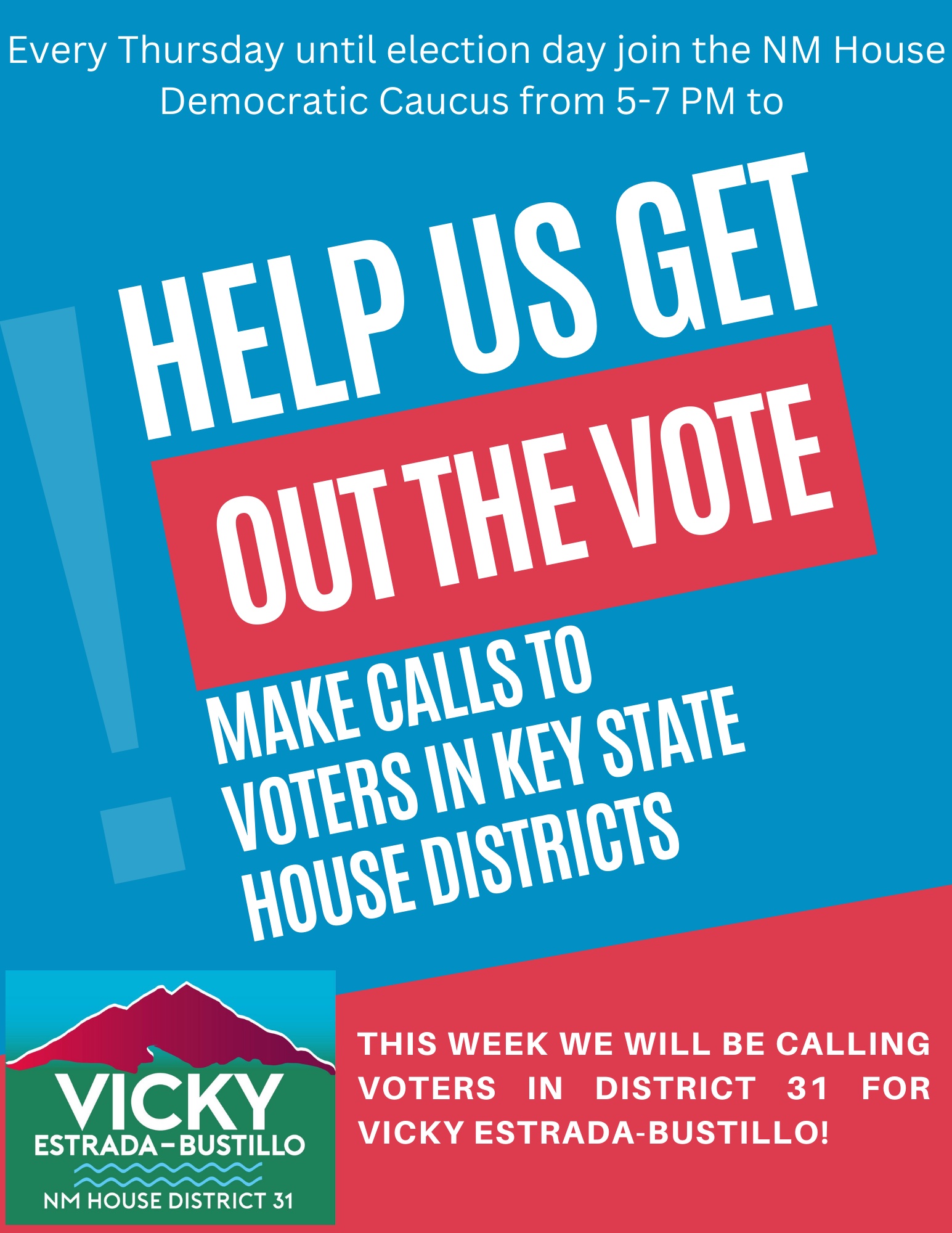 You are currently viewing Phone Canvass Thursdays