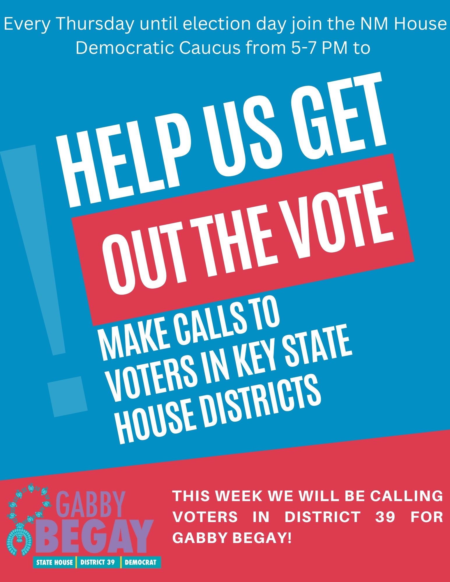 You are currently viewing Thursday Phone Canvassing for House Democrats