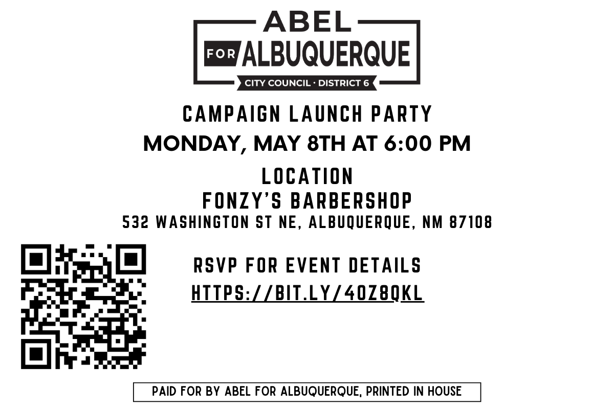 You are currently viewing Abel Otero for City Council Campaign Launch Party