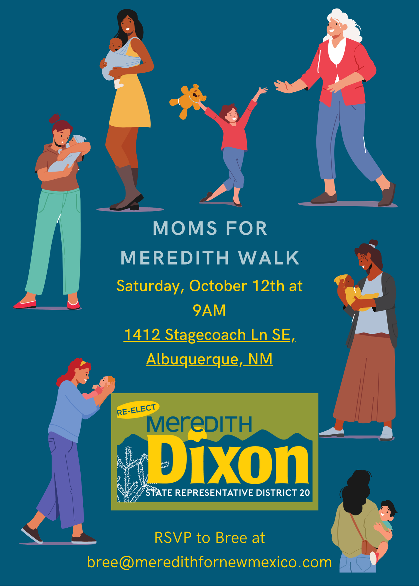 You are currently viewing Mom’s for Meredith Dixon Walk
