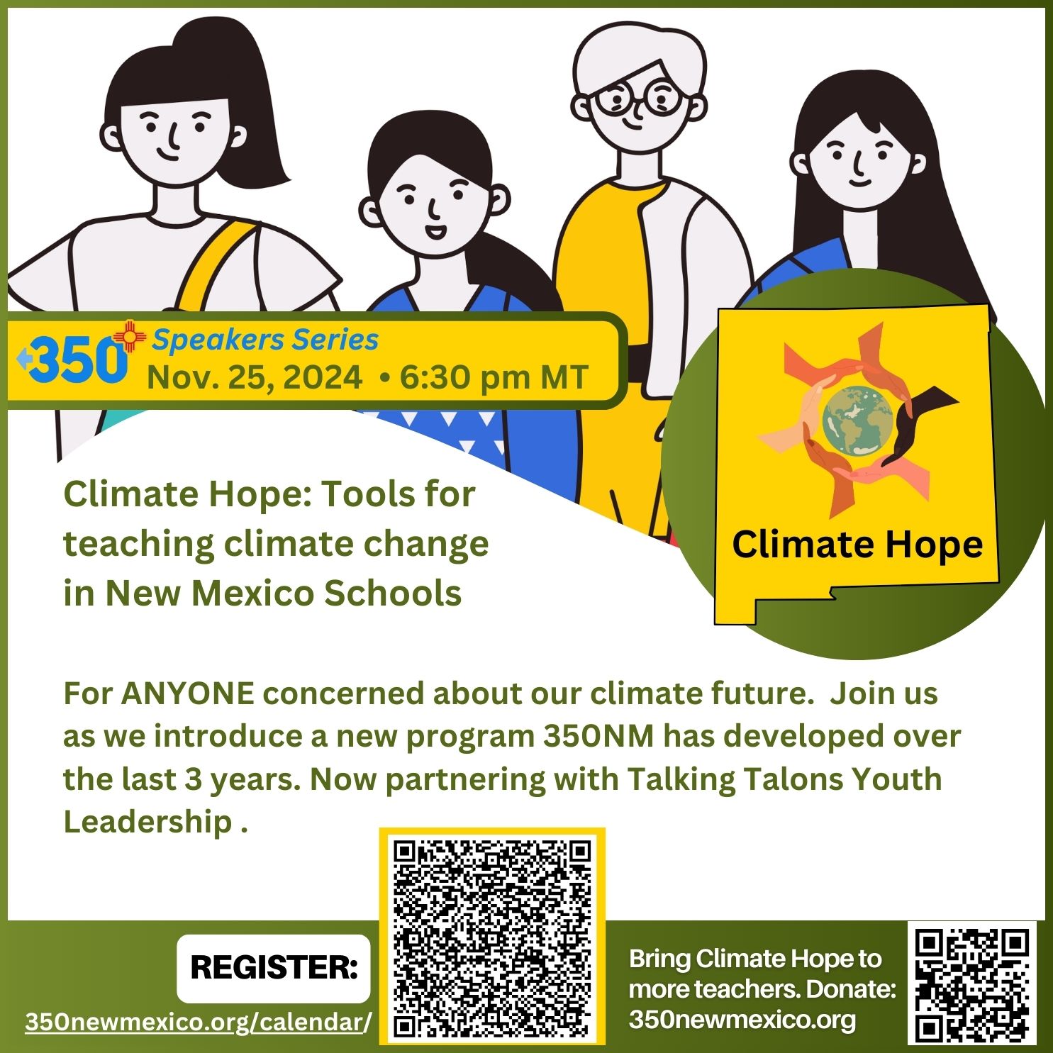 You are currently viewing Climate Hope:Tools for teaching climate change in NM schools