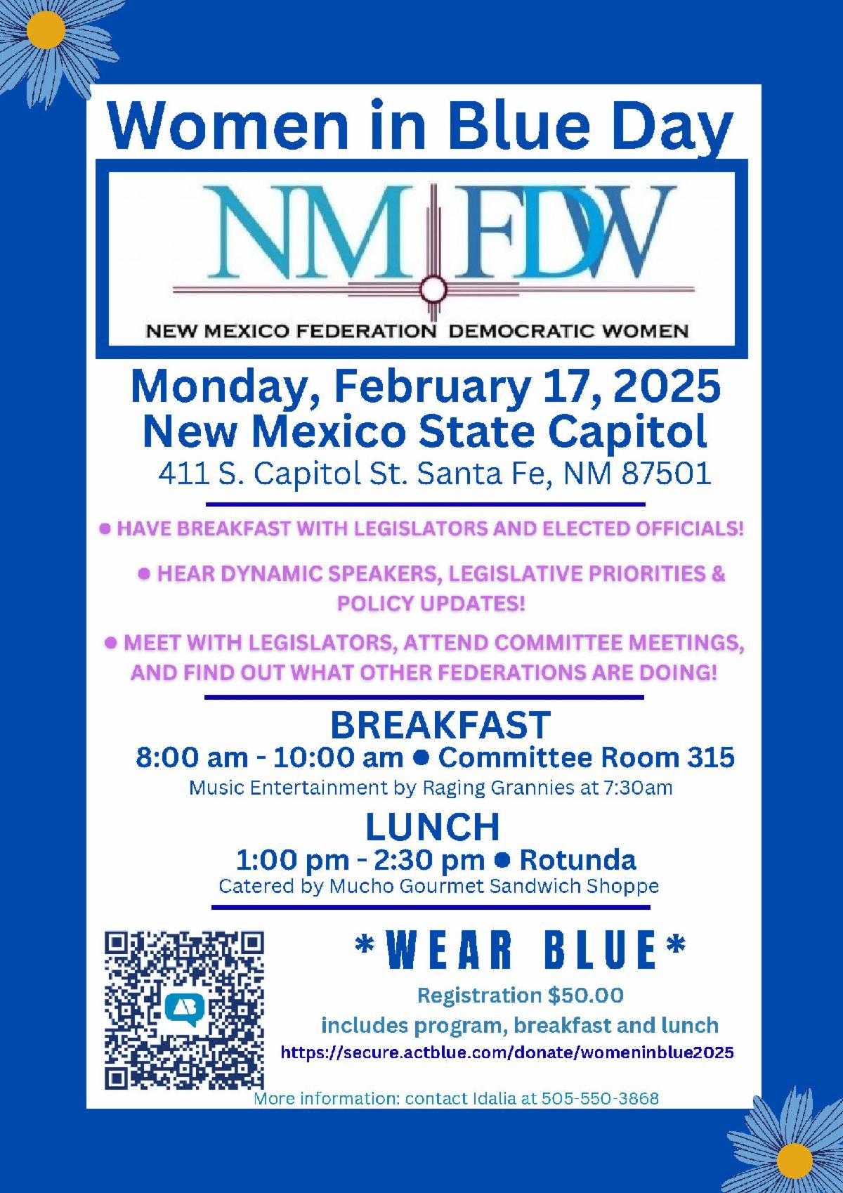 You are currently viewing Women in Blue Day: Lunch